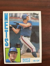 1984 Topps #430 Rusty Staub