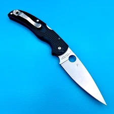 Spyderco Native Chief C244PBK FRN Plain Edge Knife BD1N steel ~ American Made!