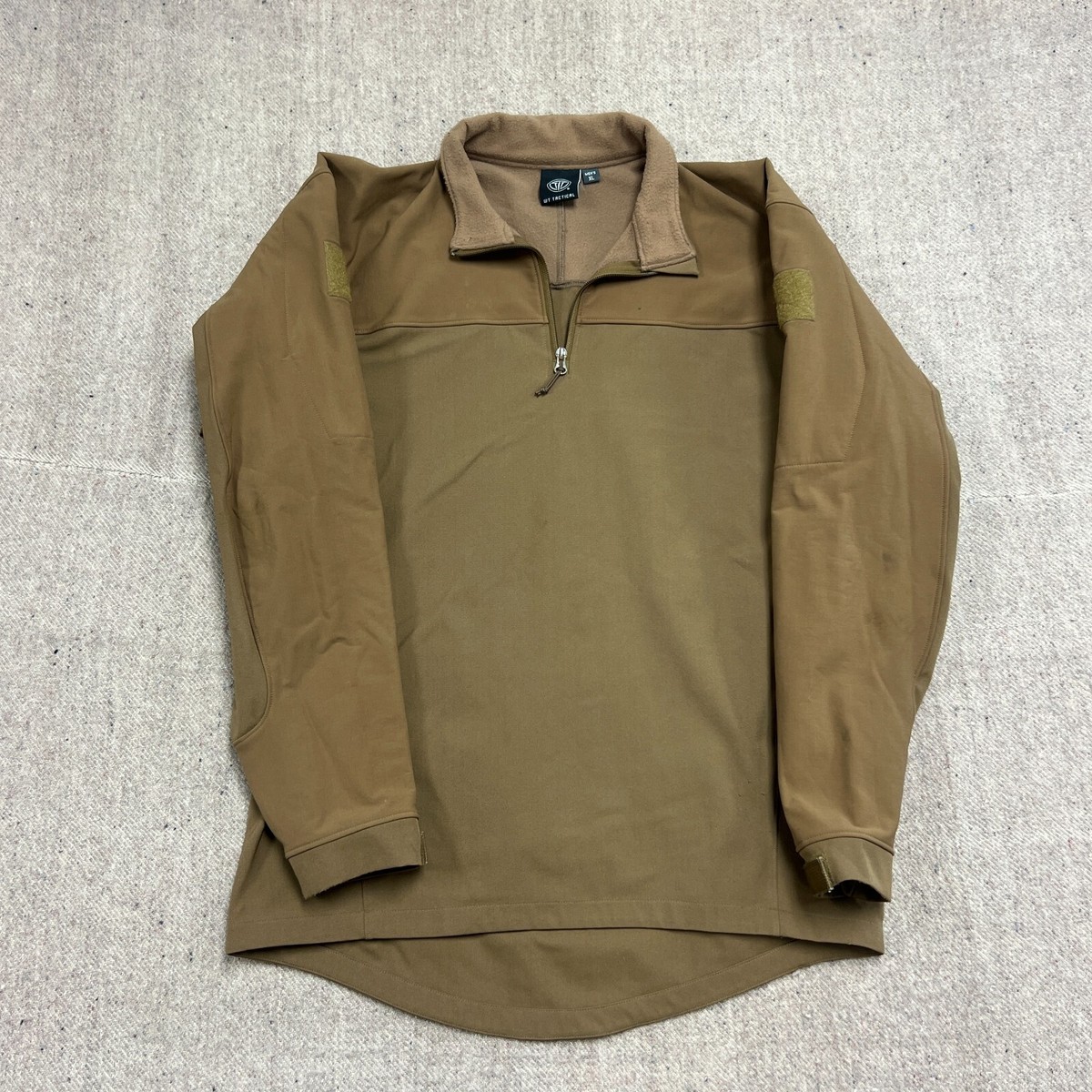 Wild Things Tactical Hybrid Combat Shell Mens XL Brown 1/4 Wild Things Tactical Hybrid Combat Shell Mens XL Brown 1/4