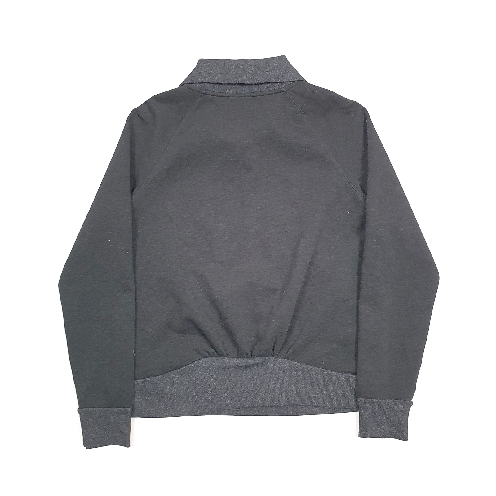 Womens NIKE Golf Cotton 1/4 Quarter Zip Jumper Sweatshirt L image 3