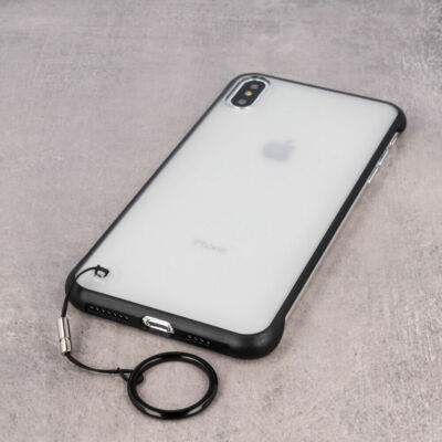 HUAWEI HONOR 8S Handy Hülle Cover Hardcase Ultra Thin ohne Seiten Schwarz