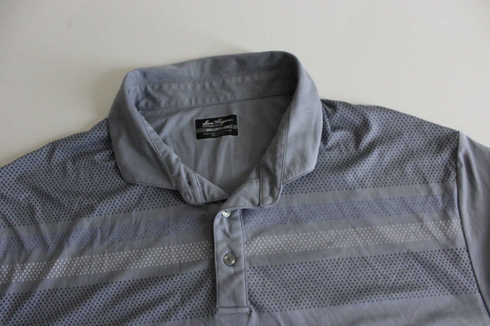 Ben Hogan Performance Grayish Pattern Golf POLO S… - image 2