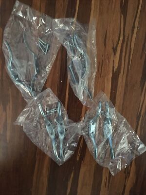 8 Lot Wessel Hardware 512l Metal Poly Line Cleat  4-1/2  W/ Screws Boat Curtain