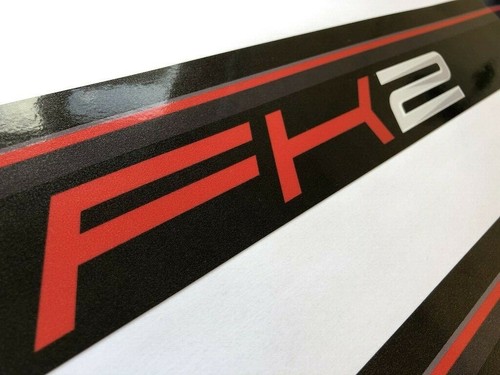 FK2 Untere Seitenstreifen Grafik für Honda Civic Type R MK9 JDM Vinyl Aufkleber - Bild 3 von 4