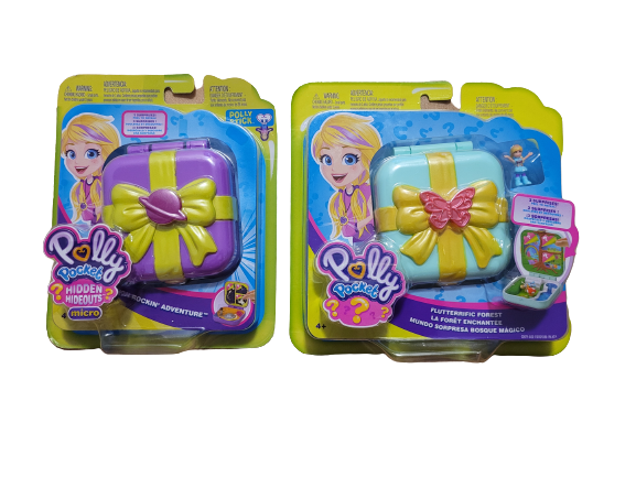 Polly Pocket Weltraum-Abenteuer und verborgener Wald er Pack