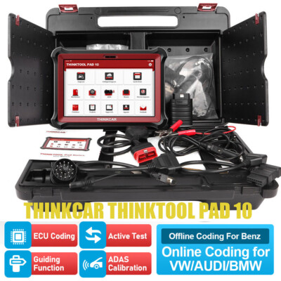 THINKTOOL PAD 10 OBD2 Automotive Scanner Bidirectional ECU Coding Car Diagnostic
