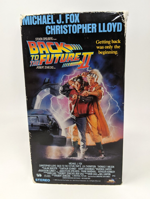 Back To The Future Part II (VHS, 1990) | eBay