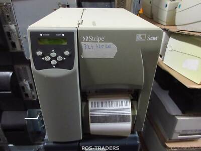 ZEBRA S4M S4M00-200E-0700D Thermo Label Drucker USB + LAN Printer  324,420 INCH