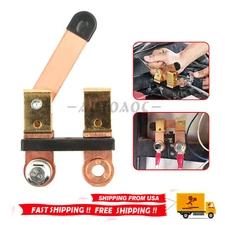 12/24V Car Battery Disconnect Knife Blade Switch Side Post Heavy Duty Shut off