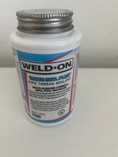 Weld-On 87730 White Seal Plus Multi-Purpose Pipe Thread Sealant with PTFE