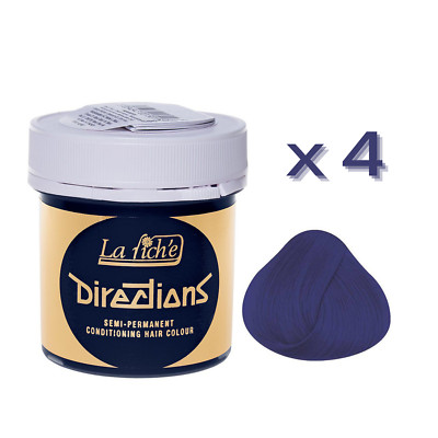4 X La Riche Directions Semi-Permanent Hair Color 88ml Tubs - Choose Your Shades