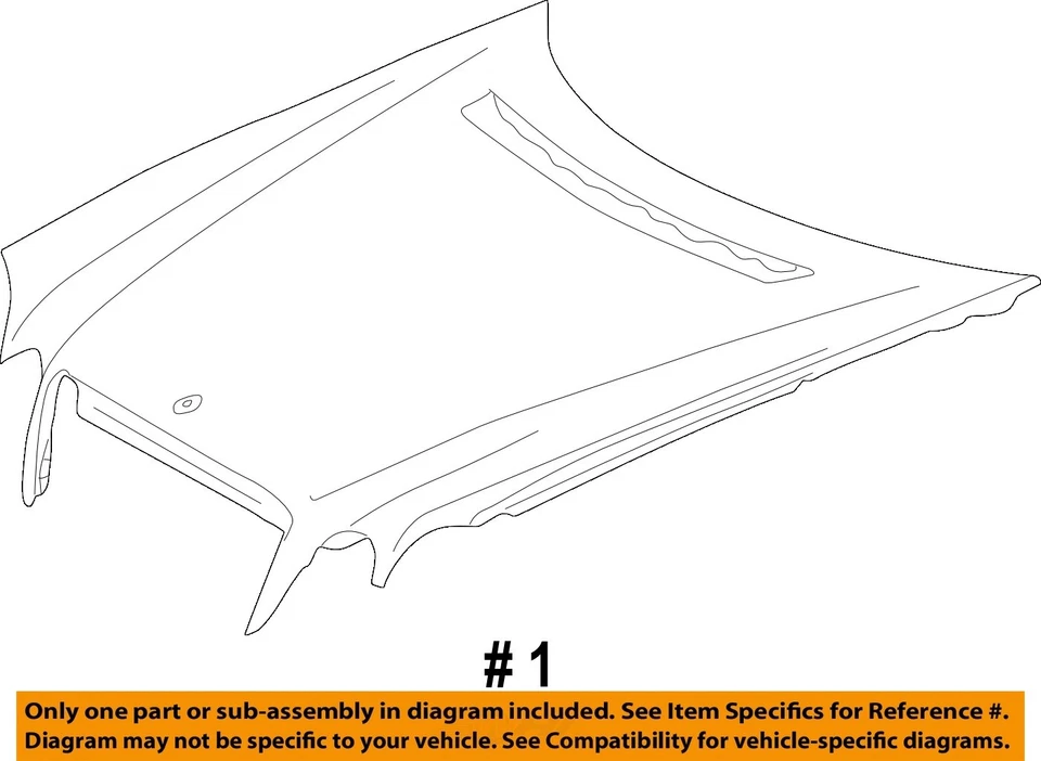 Used Hood fits: 2001 Mercedes-benz Mercedes e-class 210 Type E320 Grade C Foto 4 de 4