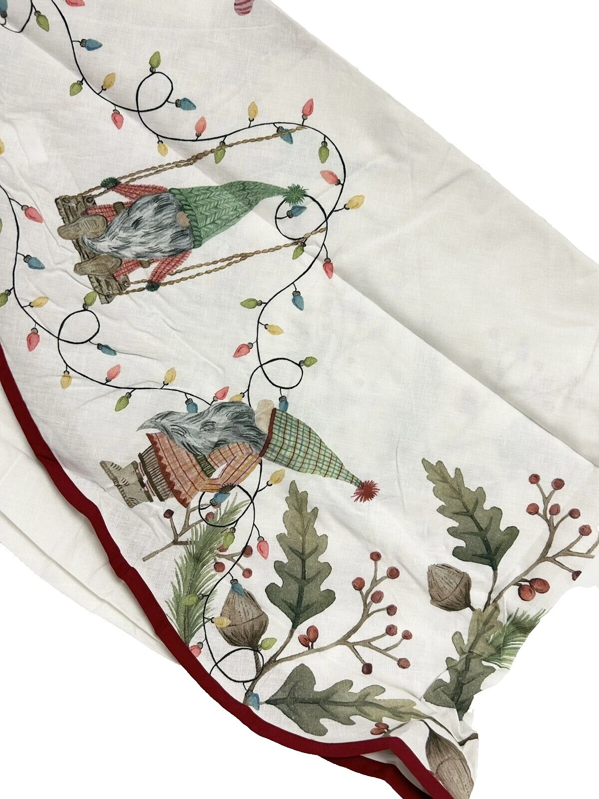 Pottery Barn Round Tablecloths