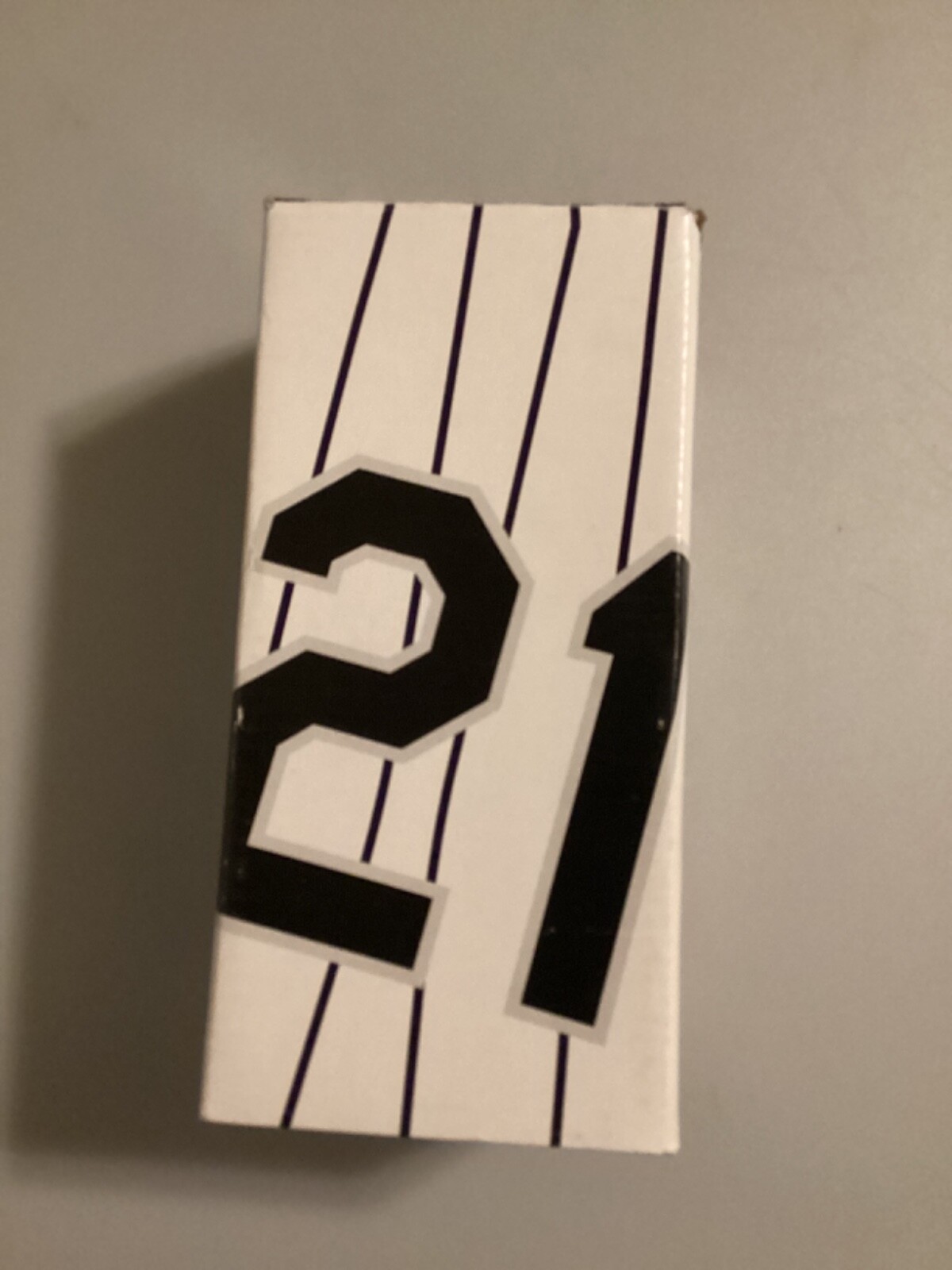 Colorado Rockies Bobblehead #21 ERIC YOUNG With BOX INAGURAL YEAR 1993