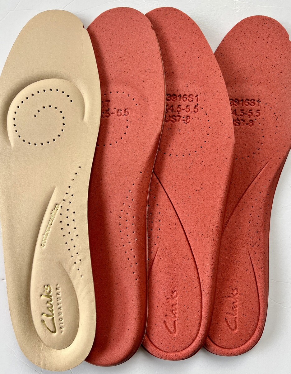 New Clarks Signature /Artisan/ MI-X Leather OrthoLite Insoles