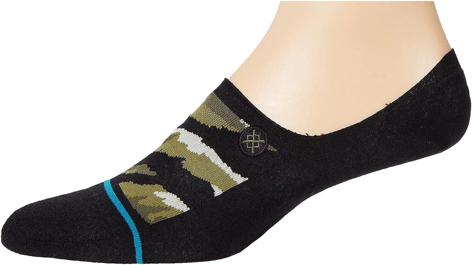 Men's Stance No Show Socks Dyed Brown Aced Size 9-12 $12 Each-image
