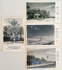 Valerie Jean, Thermal CA 1940's Postcards Real Photo: Oasis, Travertine Pt, Date