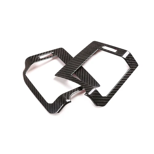 For Land Rover Defender 90 110 2020+ RHD Carbon Fiber Side Air Vent Outlet Cover - Picture 2 of 12