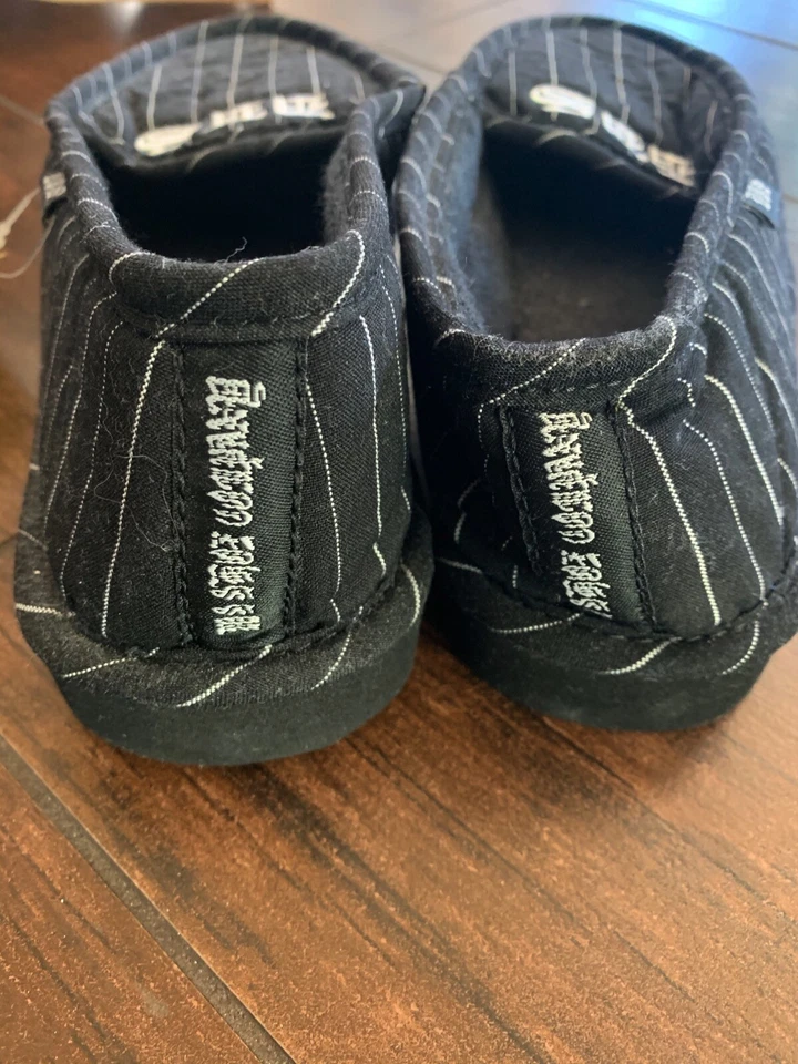 Sapato DVS Skateboard House Chinelo “Francisco” Preto Tamanho Pequeno 5 - 6.5 - Imagem 4 de 4