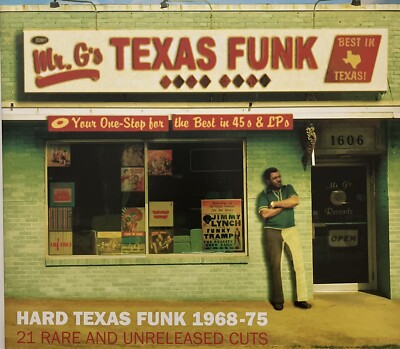 Mr. G's Texas Funk 1968-75 LP２枚組 Mr. G's Hard Texas Funk 1968-75-21 Unreleased Cuts X 2 Vinyl