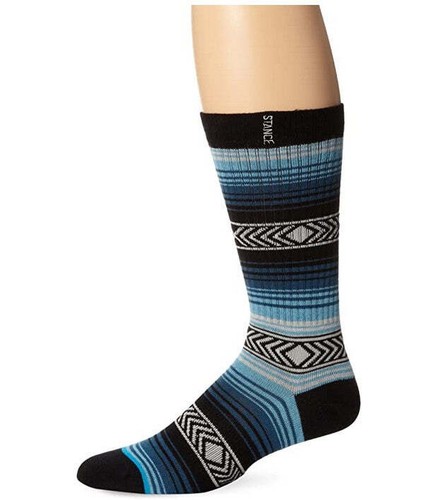 Chaussettes Stance Athletic En Coton Peigné Bleu - Taille L/XL Homme