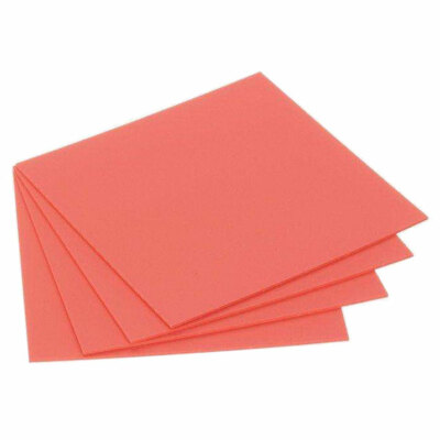 Keystone 9616210 ProForm Base Plate Vacuum Forming Material 5'' x 5'' .060'' 25/Pk