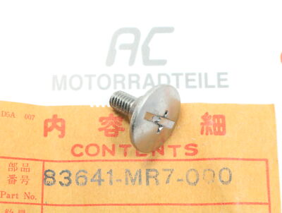 Honda RVT 1000 R Schraube M6x9 Verkleidung Sitzbank Original screw covering seat