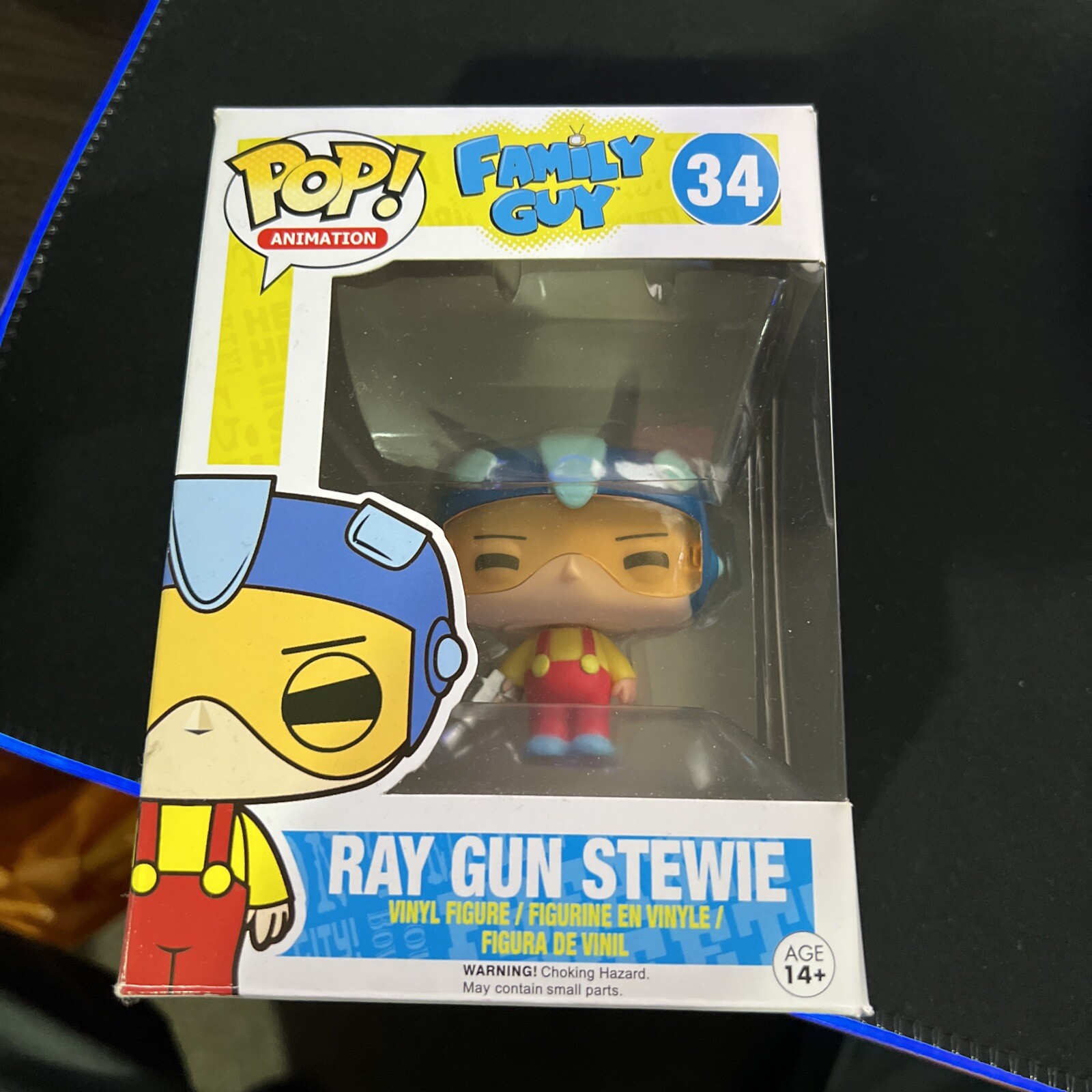 Family Guy Ray Gun Stewie Funko Pop Vinyl Figure Brand New Vaulted