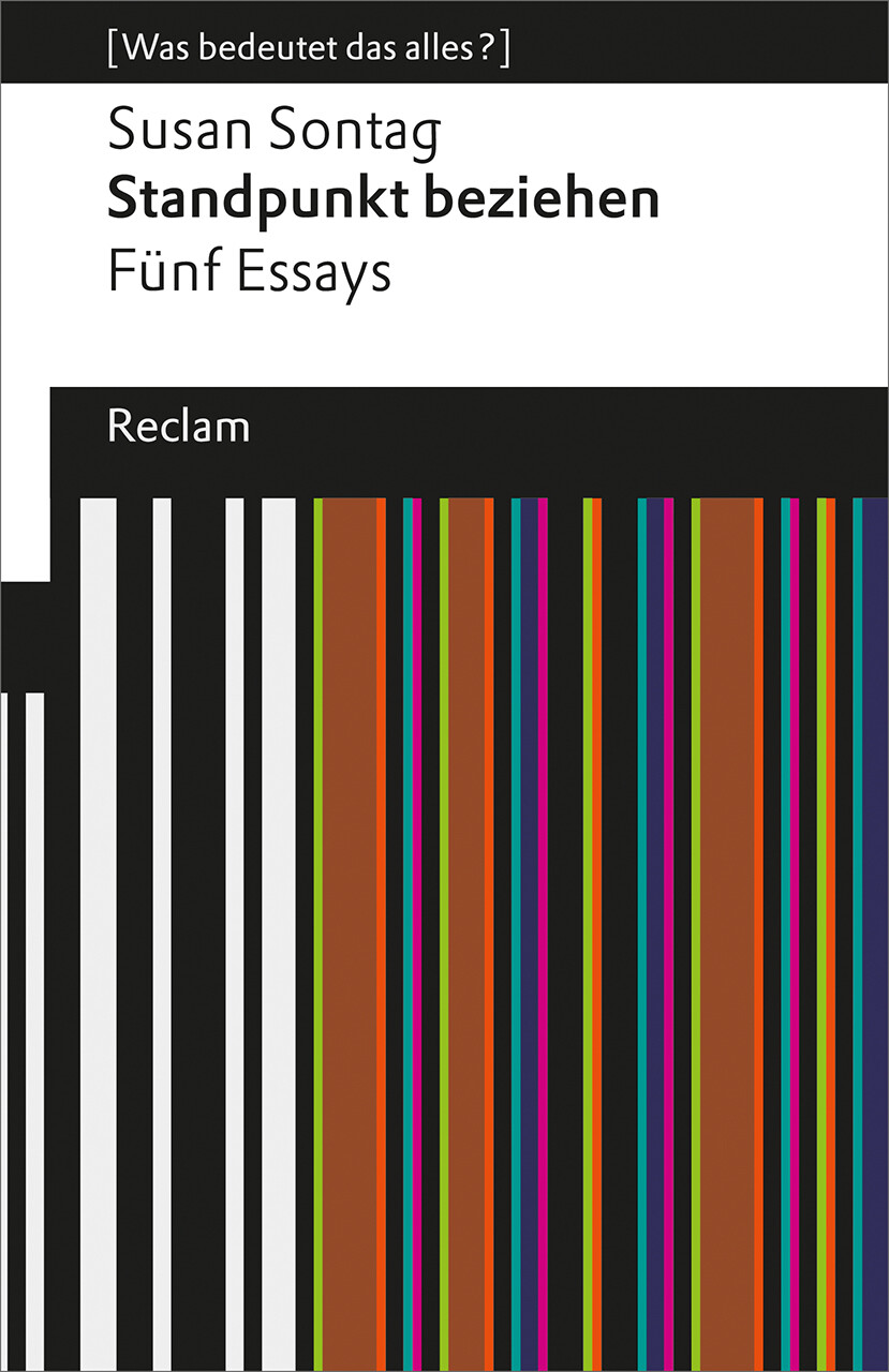 Thumbnail - Susan Sontag / Standpunkt Beziehen