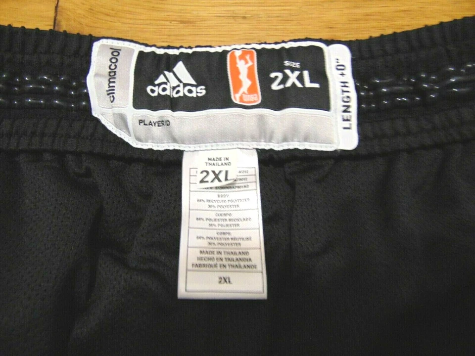 ADIDAS AUTÉNTICO WNBA TULSA SHOCK REVOLUTION 30 JUEGO PANTALONES CORTOS TALLA 2XL nba Foto 2 de 3
