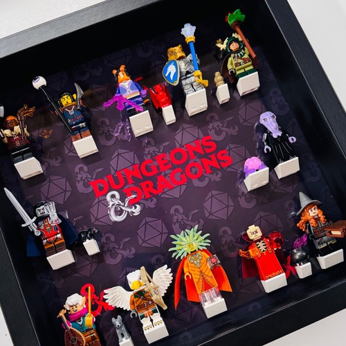 Display frame case for Lego ® Dungeons and Dragons minifigures 71047 27cm - Picture 20 of 24