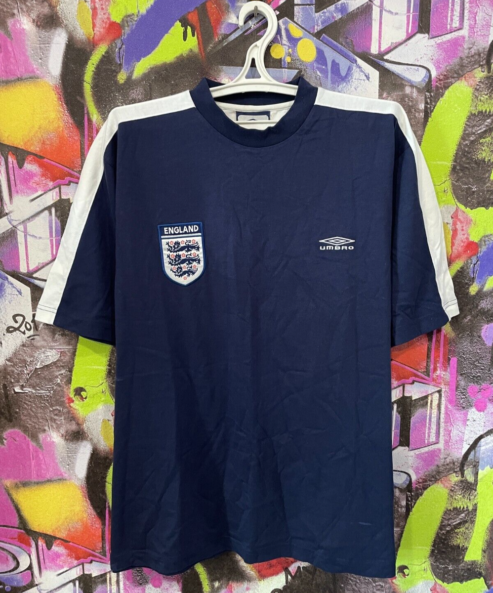 England Soccer National Team 90s Football Shirt Jersey Vintage