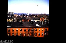 Original 3D Stereo Realist Slide NEW YORK CITY #112 ROOFTOPS SKYLINE