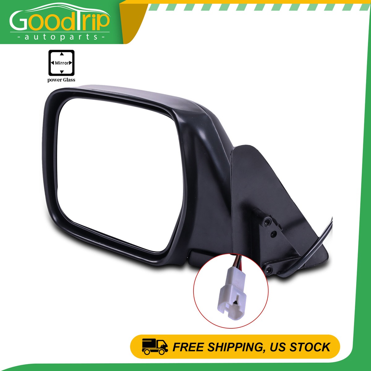For Toyota 91-97 Land Cruiser 96-98 Lexus LX 450 L Side Mirror