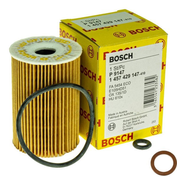 Bosch ÖLfilter Mit Dichtung FüR Mercedes-Benz A-Klasse W168 Vaneo 414-image