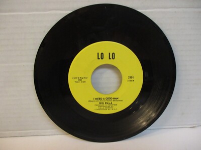 B235: Big Ella ''I Need A Good Man'' Lo Lo 2101 Northern Soul NM