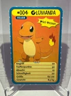 Charmander Glumanda #004 Base Set Topps Mouse Click 1999 Pokemon Card Collection