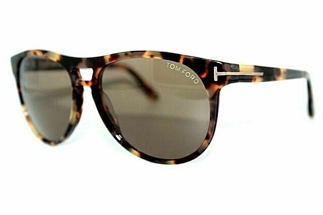 Tom Ford TF289 53E Callum Tortoise / Brown Sunglasses New