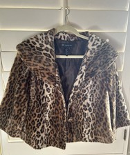 CBK Faux Fur Leopard Print Jacket