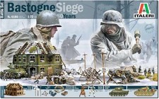 Bastogne Siege 80 Years Battle Set MDF Edition Diorama 1:72 Plastic Model Kit
