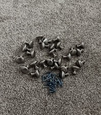 26 Piece Brushed Nickel Cabinet Knobs