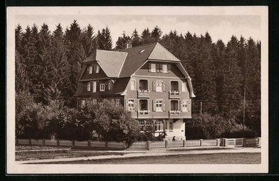 Königsfeld, Ansichtskarte, Gasthaus Haus Westend 