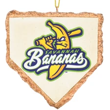 Tree Buddees x Savannah Bananas Home Plate Official Banana Ball Ornament Limited