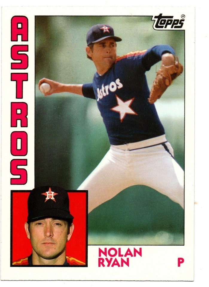 1984 Topps Super 5x7 Jumbo Cards - UPICK