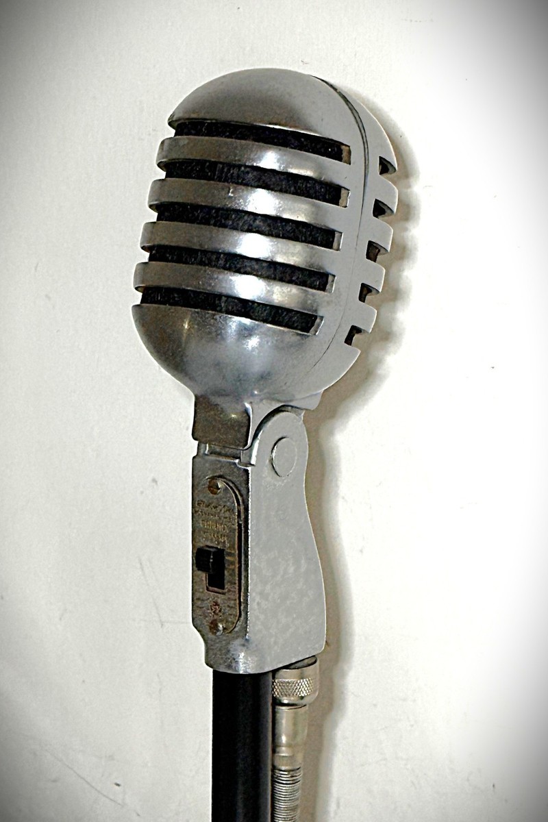 Vintage 1940's Electro-Voice 950 Cardax Crystal Microphone