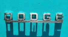 Vintage 1946 - 1954 Dodge Emblem Nameplate Badge Letters Dodge Truck Car Mopar Vintage 1946 - 1954 Dodge Emblem Nameplate Badge Letters Dodge Truck Car Mopar