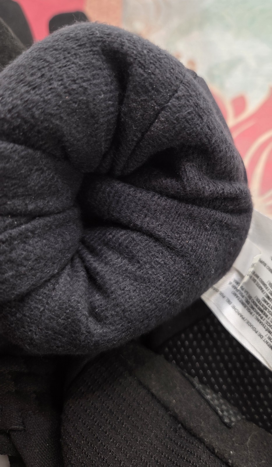 HEAD Mens L Gloves Black Waterproof Windproof Fleece Lined Sensatec Grip