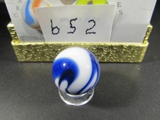 SHOWY ONE OF A KIND COBOLT BLUE SLAG FERGUSON MARBLE-MINT-0.80"