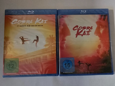 Cobra Kai - Staffel 1 + 2 - Blu Ray - NEU und OVP!!