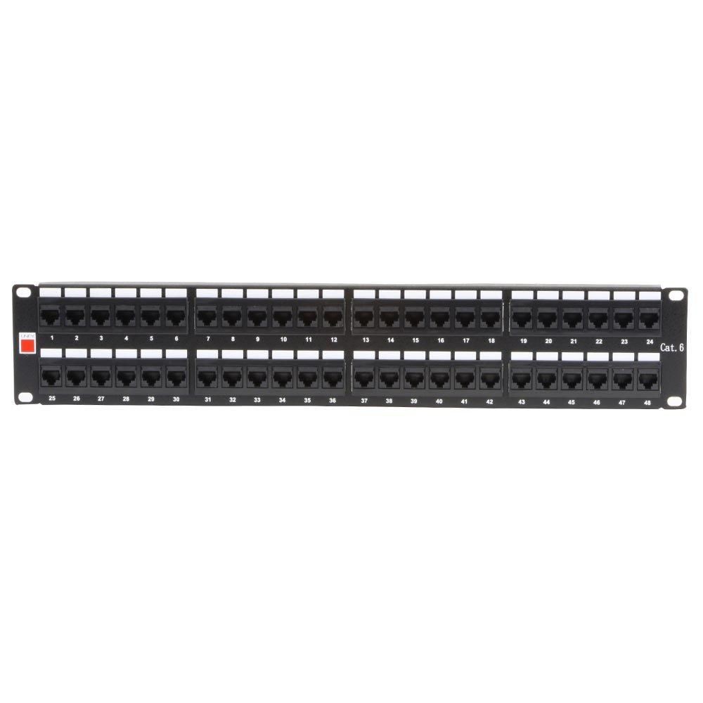 Lindy 12754 2U 48 Port Patch Panel UTP
